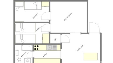 Pronájem chaty v Babicích u Prahy